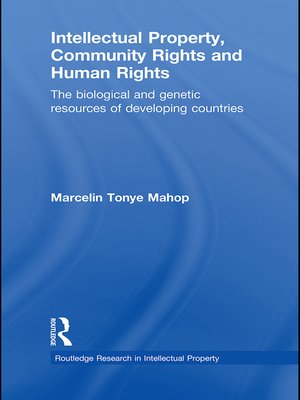 cover image of Intellectual Property, Community Rights and Human Rights